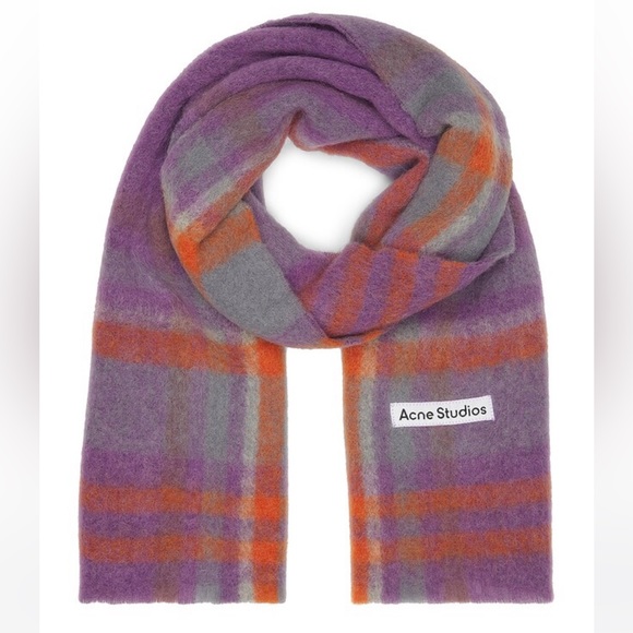 Acne Studios Accessories - Acne Studios Vana Checked Scarf